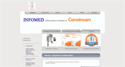 Desktop Screenshot of infomed-srl.ro